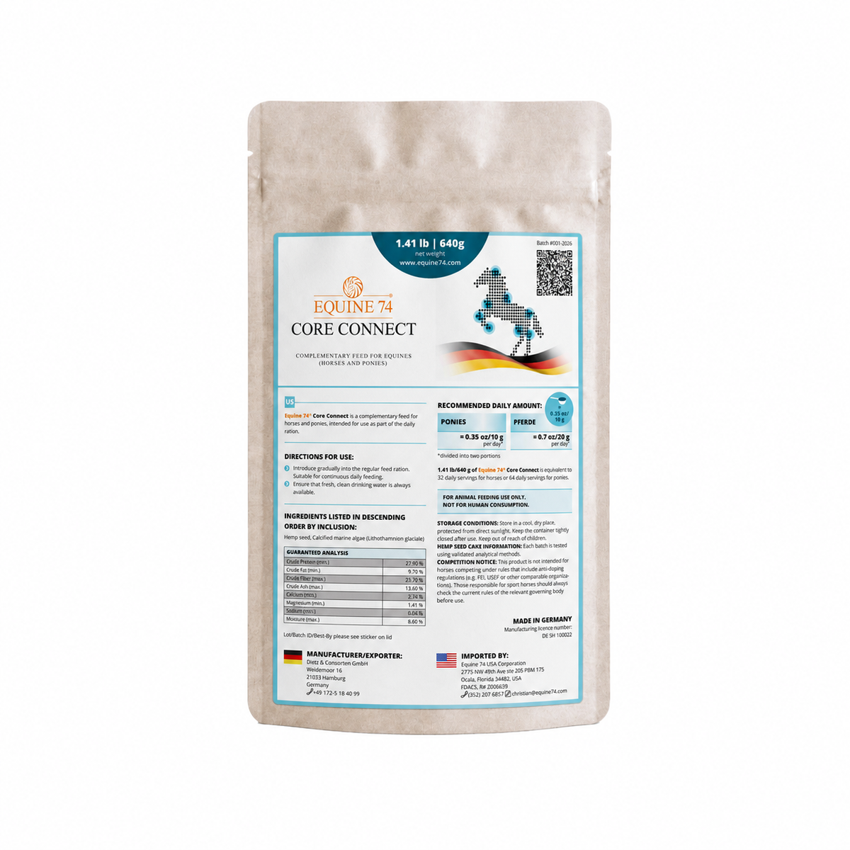 Equine 74® Core Connect (1.41 lb / 640 g)